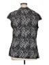 Worthington Black Short Sleeve Blouse Size 1X - photo 2