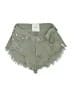 ONETEASPOON 100% Cotton Green Denim Shorts Size 25 waist - photo 1