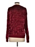 Zara W&B Collection Print Burgundy Pullover Sweater Size S - photo 2
