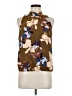 DR2 100% Rayon Brown Sleeveless Blouse Size M - photo 1