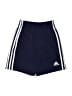 Adidas 100% Polyester Solid Blue Athletic Shorts Size 8 - photo 1