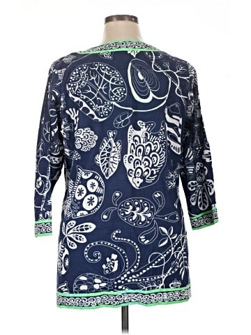 Gretchen Scott Designs 3/4 Sleeve Blouse (view 2)
