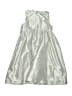 Gymboree 100% Polyester Metallic Silver Dress Size 8 - photo 2