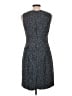 Shoshanna Tweed Blue Gray Cocktail Dress Size 10 - photo 2