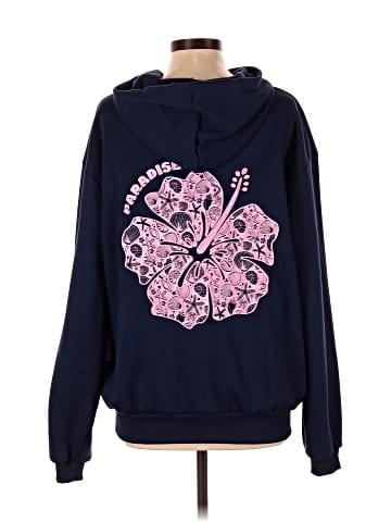 Faded Rose Pullover Hoodie (view 2)