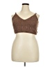 The Drop 100% Cotton Brown Sleeveless Top Size XXL - photo 1
