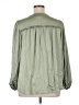 T Tahari 100% Polyester Green 3/4 Sleeve Blouse Size 1X - photo 2