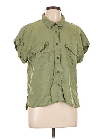 Sanctuary Short Sleeve Button-Down Shirt (view 1)