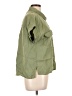 Sanctuary 100% Lyocell Green Short Sleeve Button-Down Shirt Size L - photo 4