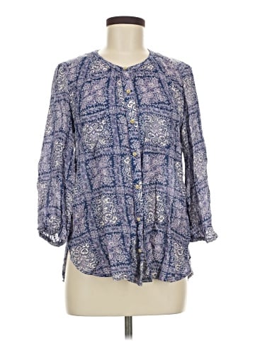 Akemi + Kin 3/4 Sleeve Blouse (view 1)