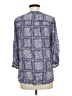 Akemi + Kin 100% Viscose Blue 3/4 Sleeve Blouse Size M - photo 2