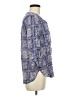 Akemi + Kin 100% Viscose Blue 3/4 Sleeve Blouse Size M - photo 4