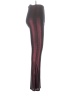 Lux Metallic Burgundy Casual Pants Size S - photo 4