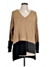 Vince Camuto Color Block Tan Pullover Sweater Size L - photo 1