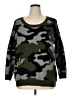 Torrid Camo Green Pullover Sweater Size 1X Plus (1) - photo 1