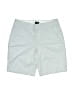 J.Crew Factory Store 100% Elastane Solid Ivory Khaki Shorts Size 2 - photo 1