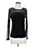 Harlowe & Graham 100% Polyester Black Long Sleeve Top Size S - photo 1