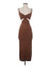 Lulus 100% Acrylic Brown Cocktail Dress Size S - photo 1