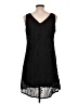 Unbranded 100% Polyester Black Casual Dress Size L - photo 2