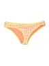 Caroline Constas Checkered-gingham Yellow Swimsuit Bottoms Size M - photo 1