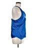 Veronica Beard Blue Sleeveless Silk Top Size 6 - photo 4