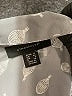 Atmosphere 100% Polyester Print Gray Long Sleeve Blouse Size 8 - photo 7