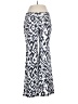 Ann Taylor LOFT 100% Linen Print Silver Linen Pants Size 2 Petite - photo 1