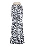 Ann Taylor LOFT 100% Linen Print Silver Linen Pants Size 2 Petite - photo 2