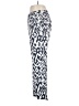Ann Taylor LOFT 100% Linen Print Silver Linen Pants Size 2 Petite - photo 5