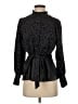 Drew Black Long Sleeve Blouse Size S - photo 1