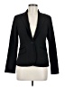 New York & Company Solid Black Blazer Size 8 Petite - photo 1