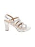 Naturalizer Silver Sandals Size 7 1/2 - photo 1