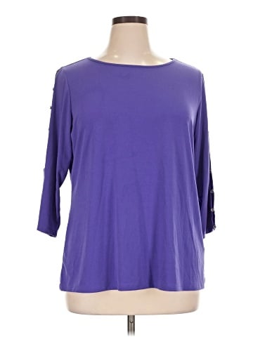 Investments 3/4 Sleeve Top (view 1)