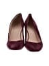 J.Crew 100% Leather Burgundy Heels Size 11 - photo 2