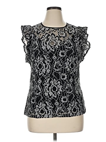 White House Black Market Sleeveless Blouse (view 1)