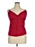 Torrid Red Sleeveless Blouse Size 1X Plus (1) - photo 1
