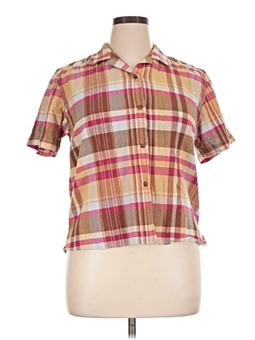 Liz Claiborne Short Sleeve Blouse (view 1)
