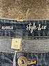 Style&Co Color Block Blue Jeans Size 10 - photo 7