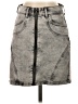 Express Gray Denim Skirt Size 0 - photo 1