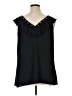 Ashley Stewart 100% Polyester Black Sleeveless Blouse Size 14 Plus - photo 2