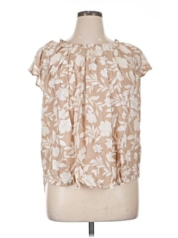 LC Lauren Conrad Short Sleeve Blouse (view 1)