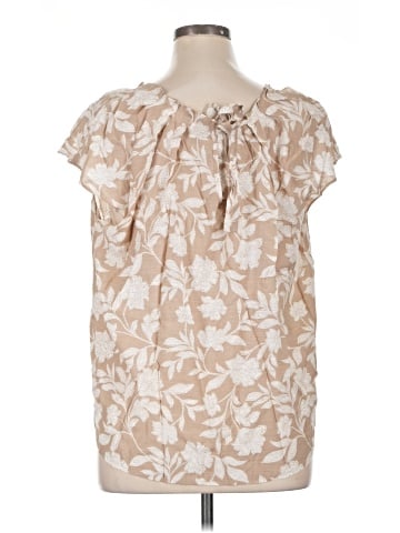 LC Lauren Conrad Short Sleeve Blouse (view 2)