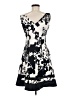 Nine West Graphic Black Cocktail Dress Size 8 (petite) - photo 2
