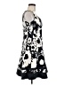 Nine West Graphic Black Cocktail Dress Size 8 (petite) - photo 4