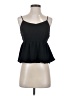 Monteau 100% Polyester Black Sleeveless Top Size S - photo 1