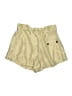 Twenty8Twelve 100% Acetate Metallic Gold Shorts Size 8 - photo 2