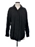 H&M 100% Linen Black Long Sleeve Button-Down Shirt Size S - photo 1