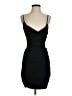 Zara 100% Polyester Solid Black Cocktail Dress Size XS - photo 1