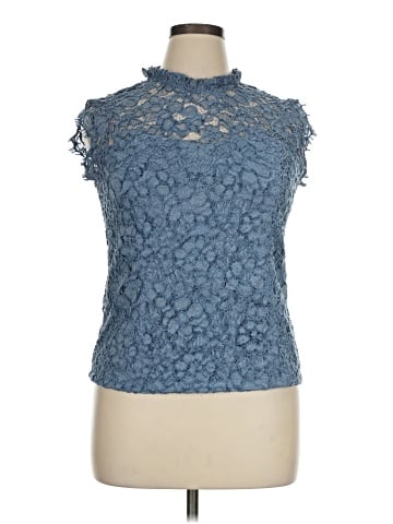 White House Black Market Sleeveless Blouse (view 1)