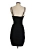 Zara 100% Polyester Solid Black Cocktail Dress Size XS - photo 2